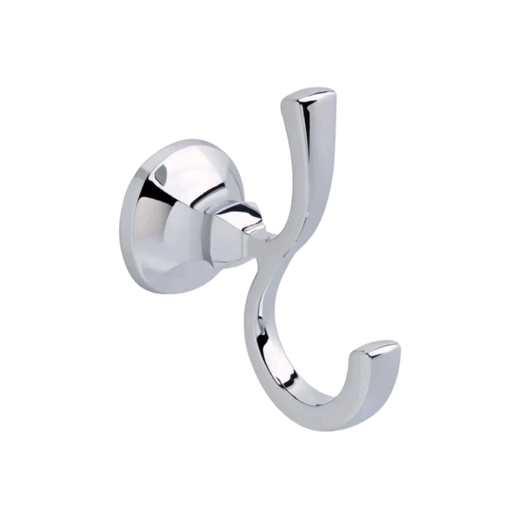 ashlyn double hook chrome